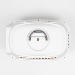 Переноска для животныхпластиковая с металлической дверью 47х32,5х30 см, вес до 9 кг, персиковая 93 - Пижон фото 6