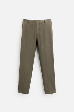 LINEN TROUSERS - Zara фото 40