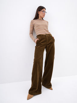 Женские Вельветовые Брюки Свободные - Mossmore фото 181