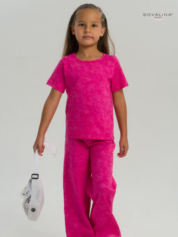 Костюм Лето варенка фуксия - Sovalina фото 10