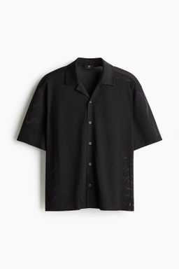 Camisa resort de malla Loose Fit - H&m фото 2