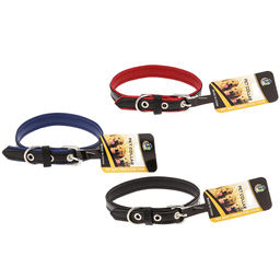 Ошейник для собаки Дуэт 2х45см, металлическая застежка, под кожу - Pet toys фото 4