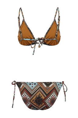 Etnik Desenli Ucgen Kapl? Charm Aksesuarl? Normal Bel Regular Bikini Tak?m? TBESS26BT00110 - Trendyolmilla фото 2