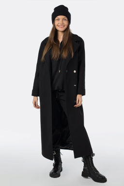 01-10818 Пальто женское демисезонное Classic Reserve (пояс) - El podio фото 2