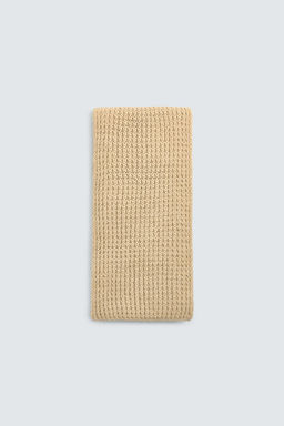 LIMITED EDITION WAFFLE KNIT SCARF - Zara фото 3