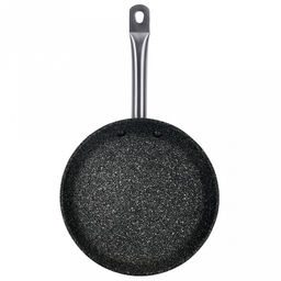 Сковорода с антипригарным покрытием "Linea ALFA" д24см, h7см, s1,8мм, дно s2мм, литой чугун, жаростойкое внешнее покрытие, "Regent" (Китай) Подходит для всех видов плит.