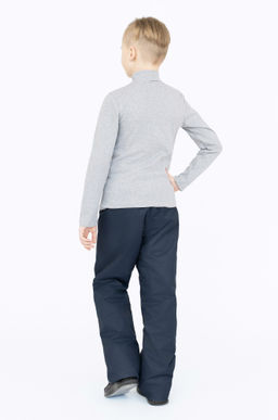 Брюки на поясе демисезонные синие