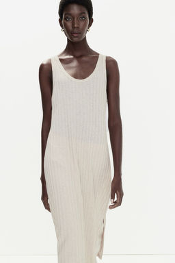 Vestido en punto de canale - H&m фото 3
