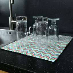 Коврик для сушки посуды (с рисунком) 30*40см арт. НК87-112 (87.112)