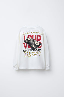 MUSIC PRINT T-SHIRT - Zara фото 2