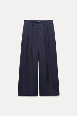 ZW COLLECTION DARTED TROUSERS - Zara фото 9