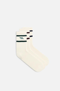 3-PACK OF EMBROIDERED SOCKS - Zara фото 2