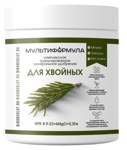БТ МУЛЬТИФОРМУЛА Хвойные 500 гр