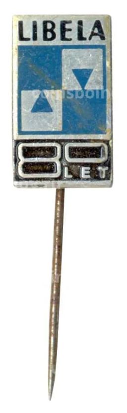 Значок Libela 80 лет