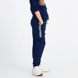 CRB wear/CWJG 70117-41-292 Брюки для девочки, темно-синий/Ex.Cherubino фото 2