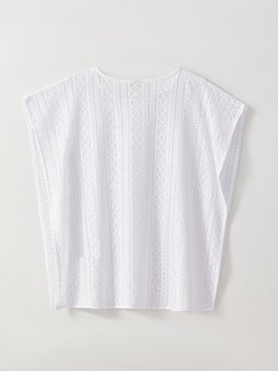 Bisiklet Yaka Kendinden Desenli K?z ?ocuk Pareo - Waikiki фото 2