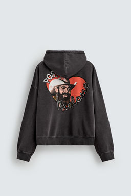 POST MALONE HOODIE - Zara фото 16