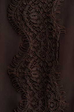 Vestido de viscosa con ribetes de encaje - H&m фото 4