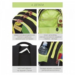 RG-168-1 рюкзак школьный - Grizzly фото 16