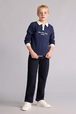 Pike Regular Pamuklu Fit D_z Pa_a Pantolon Erkek _ocuk
