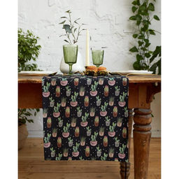 Дорожка на стол Этель Succulents 40х149см, 100% хлопок, саржа 190 г/м2  фото 2