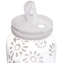 Кувшин пластиковый 3,8л "Летний микс" в наборе с 4-мя стаканами 650мл