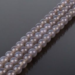 Бусины для украшений из серого Агата 38 см