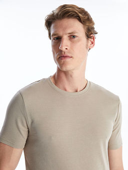 Bisiklet Yaka Penye Erkek Ti??rt