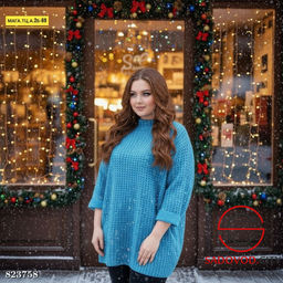 Кофта женская удлиненная