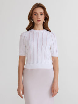 CONTE LDK2456 Джемпер женский white - Conte elegant фото 5