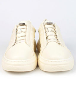 05-PDL256-2 LT. BEIGE Кроссовки женские (натуральная кожа) - Фабричный китай фото 8