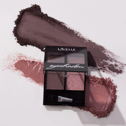 LavelleCollection Тени для век ES32 двухцветные тон 05 сливовый/холодный розовый шиммер