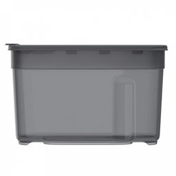 Контейнер для сыпучих продуктов 1л, 17х8,5х10,5см, полипропилен, дымчатый (Россия)