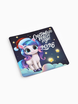 Цена за 10 шт. Магнит на холодильник «Новогодний», МИКС