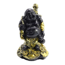 Хотей с мешком УЦЕНКА шрам на лице наделяет людей успехом и везением дарет изобилие 16см-14см