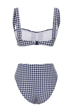 TRENDYOLMILLA Potikare Desenli Bralette Dokulu Regular Pretty Bikini Tak?m? TBESS25BT00036  фото 7