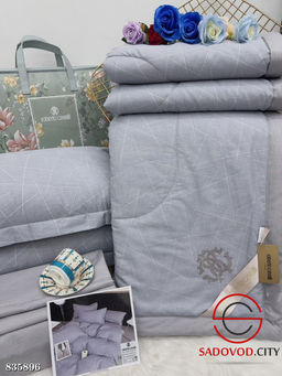 Комплект постельного белья с готовым одеялом