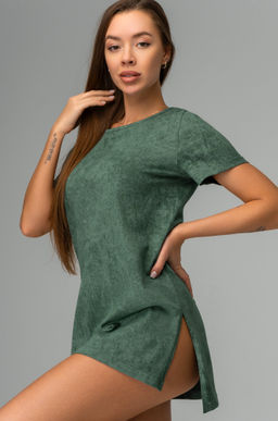 Удлиненная женская футболка с разрезами Happyfox - Happy fox фото 8