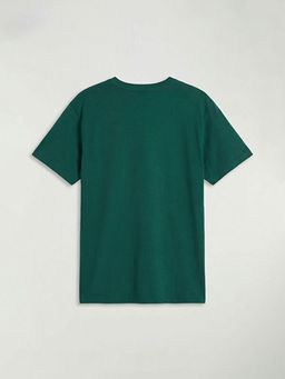 Bisiklet Yaka Bask?l? Erkek ?ocuk Ti??rt