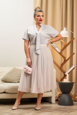 Блузка ТБ-132 бежевый