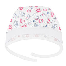 CRB wear / CAN 8198 Чепчик ясельный, малиновый ladybird/Ex.Cherubino