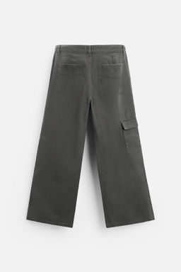 RELAXED FIT WASHED TROUSERS - Zara фото 7
