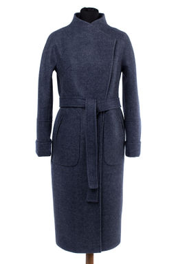 01-09051 Пальто женское демисезонное (пояс)
