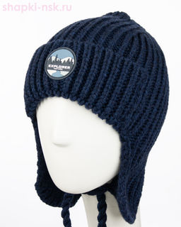 13276/2 MBU Ушанка для мальчика флис (50-52)