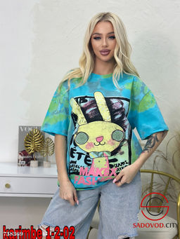 Женская футболка с принтом