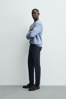 PANTAL?N CHINO SKINNY FIT / Marino - Zara фото 4