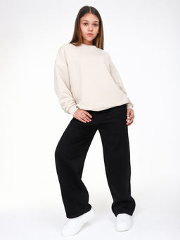 Джинсы-багги утеплённые для девочек - СИНЯЯ МОДА фото 18