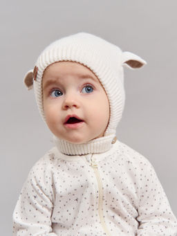Шапка из смесовой шерсти Овечка 0+