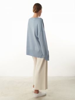 Conso/KPL 230712 - blue-grey Пуловер женский