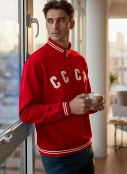 мужской Свитшот толстовка СССР футер 3хнитка петля, пенье